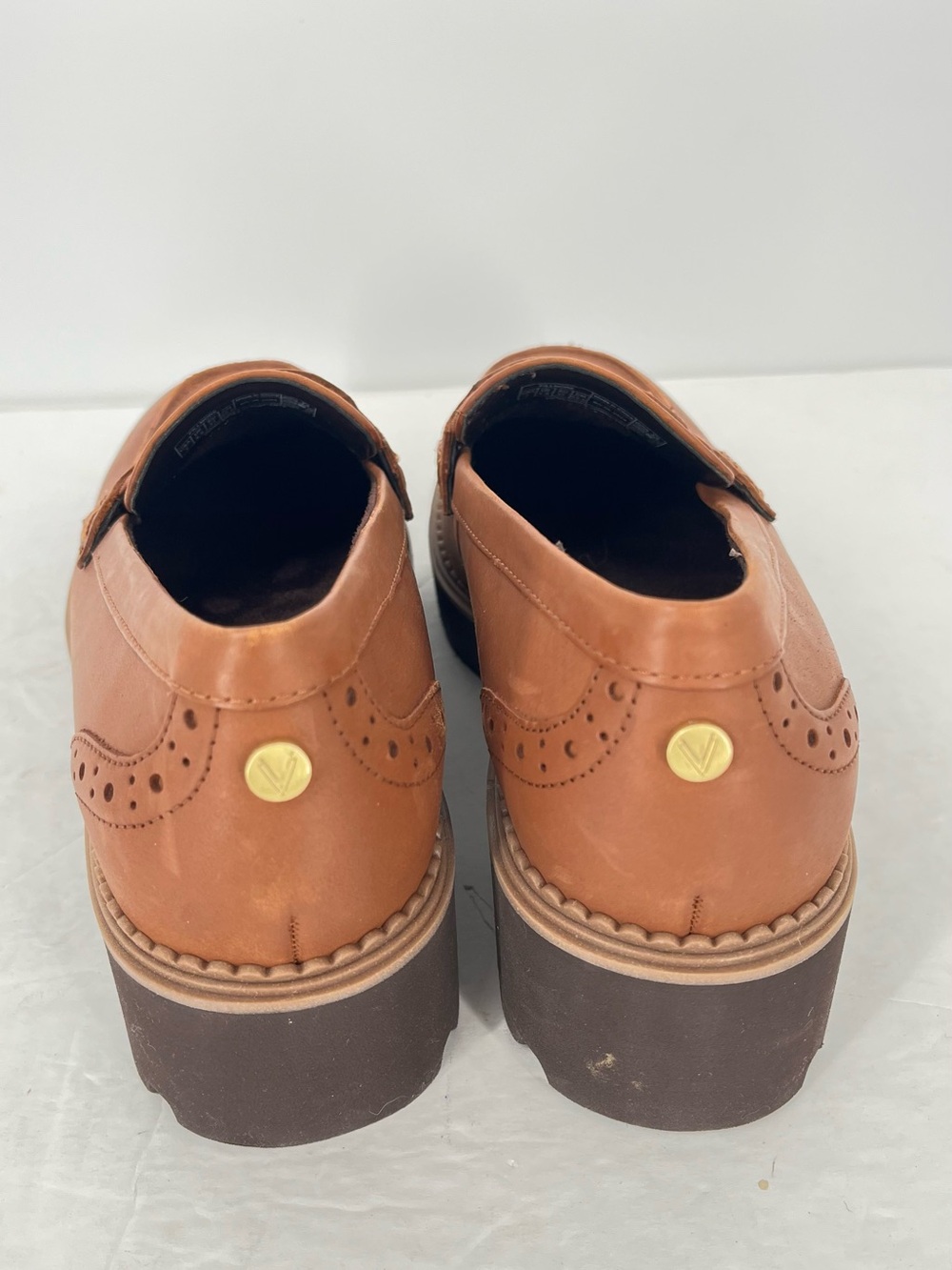 Vionic Francisco Fillmore Lug Sole Penny Loafers Size 7 - Picture 7 of 8